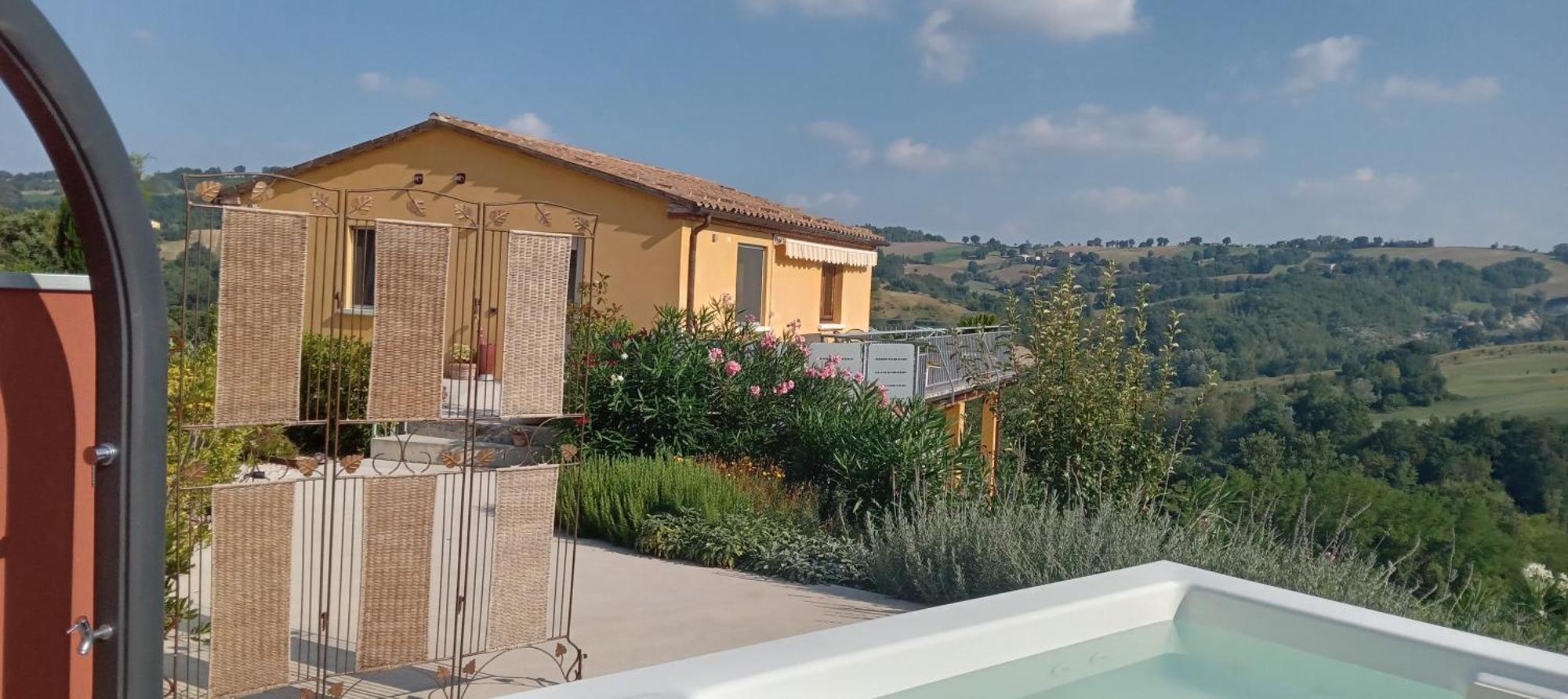 Appartamento Salino San Ginesio Exteriér fotografie